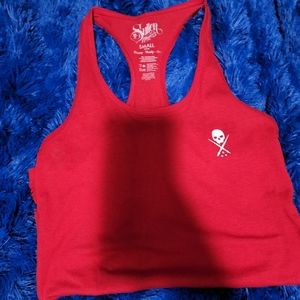 Red Sullen Tattoo Tank Top